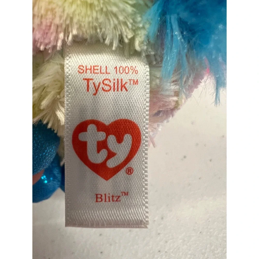 Ty Beanie Boos Unicorn Lot of 4 Ramsey Blitz Harmonie Yips Plush 6 Inch Small